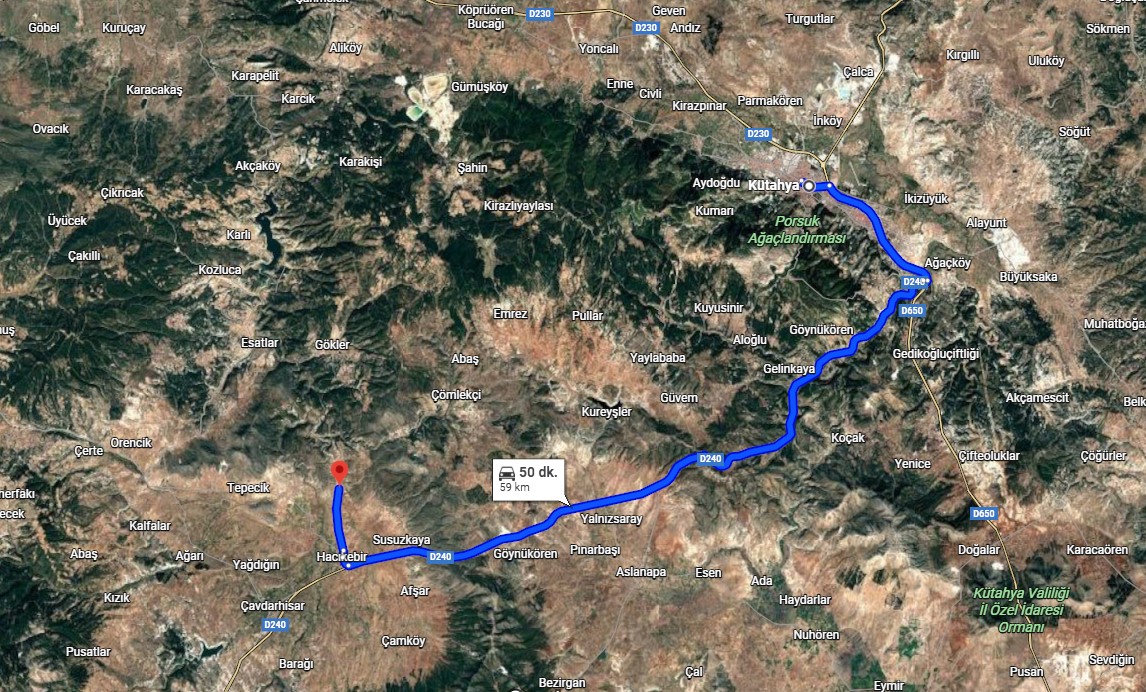 KÜTAHYA ÇAVDARHİSAR EFELER KÖYÜNDE 3.998 M²TARLAMIZ SATILIKTIR. - KÜTAHYA ÇAVDARHİSAR fotoğraf 5